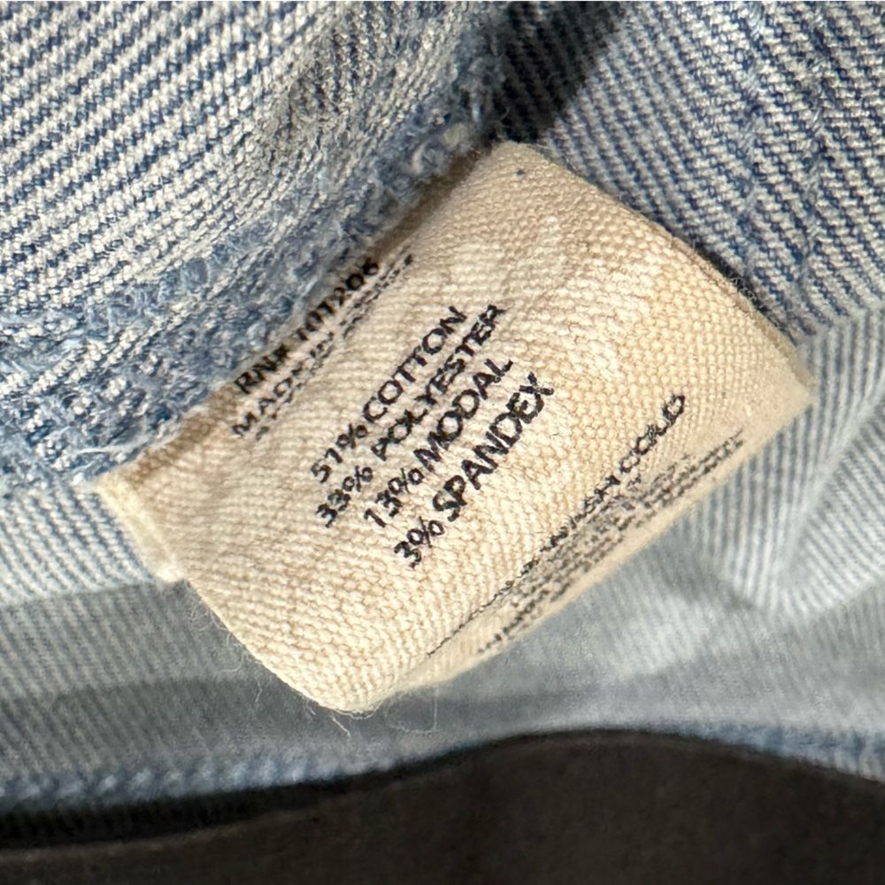 Soft Surroundings Ultimate Denim Pull-On Slim Leg Jeans Women’s Large - Picture 5 of 5